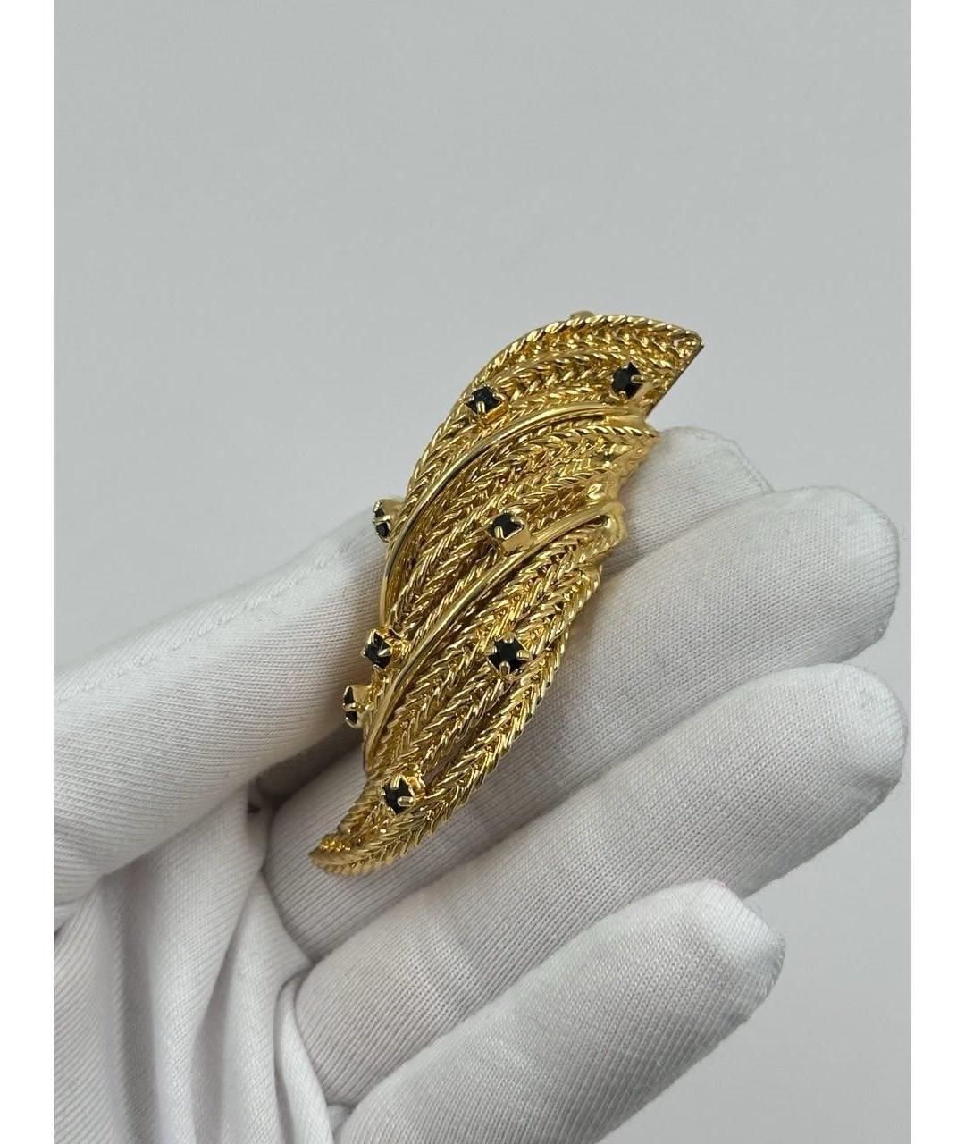 PIERRE BALMAIN Золотая позолоченная булавка / брошь, фото 3