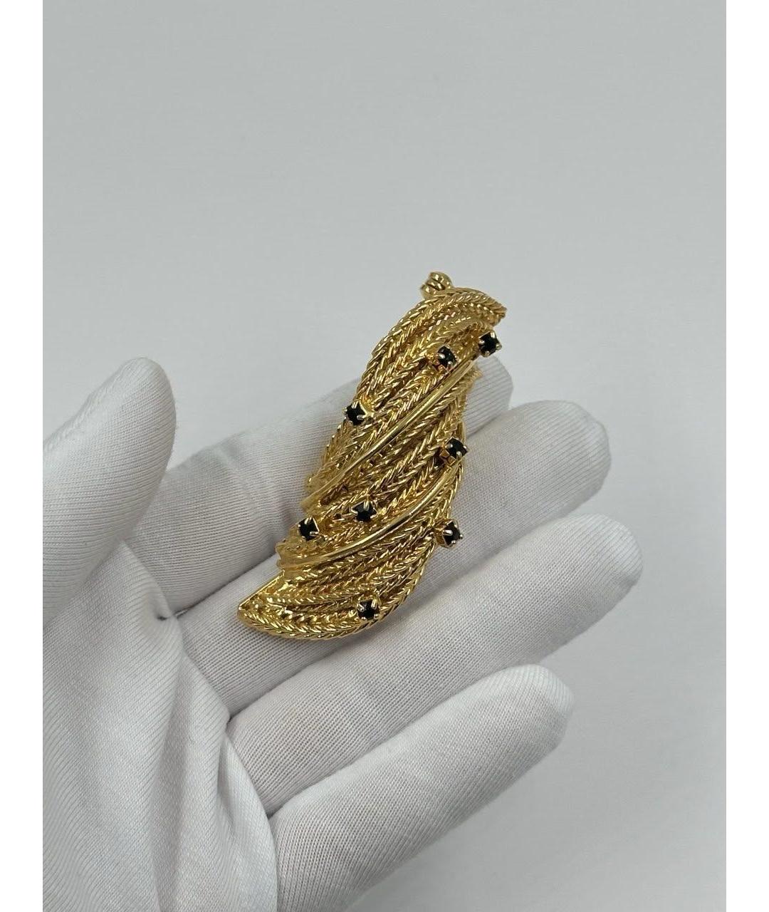 PIERRE BALMAIN Золотая позолоченная булавка / брошь, фото 2