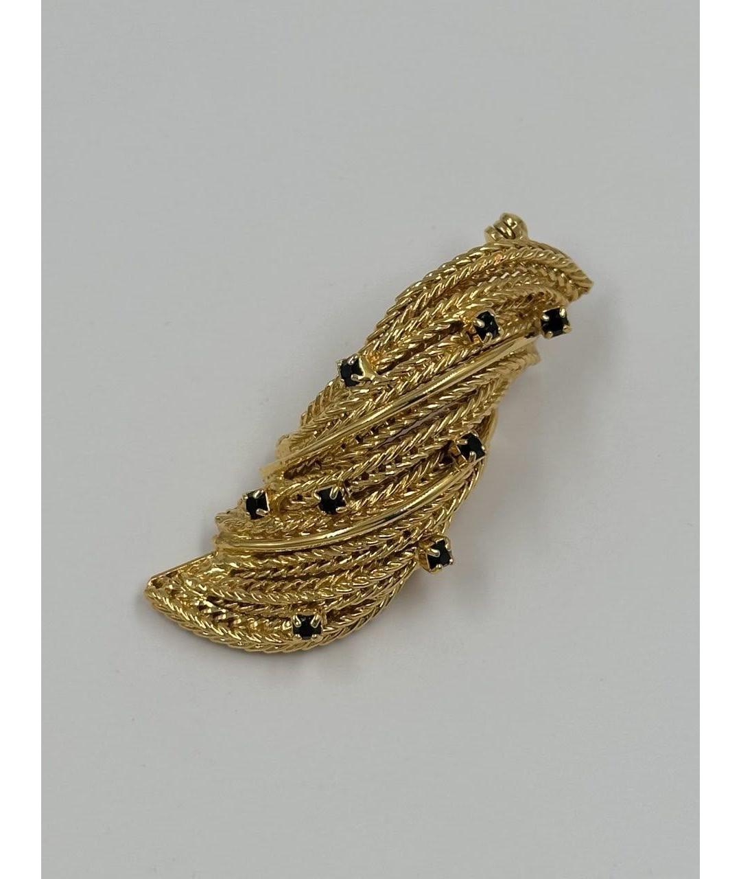 PIERRE BALMAIN Золотая позолоченная булавка / брошь, фото 6