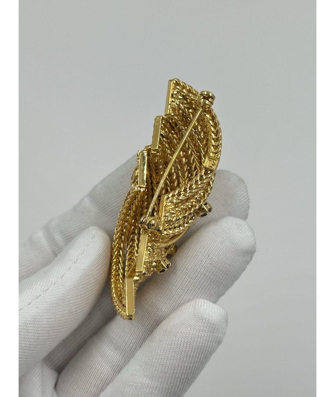 PIERRE BALMAIN Золотая позолоченная булавка / брошь, фото 5