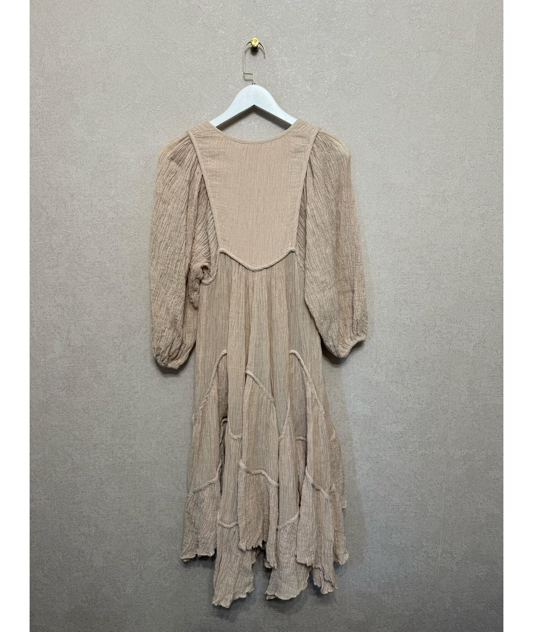 ZIMMERMANN Бежевое повседневное платье, фото 4