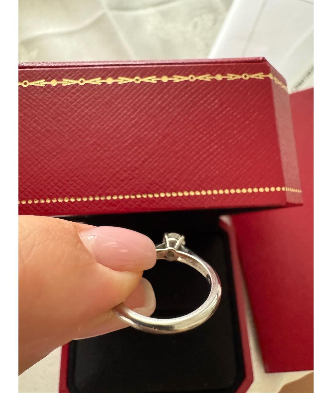 CARTIER Серебряное кольцо из белого золота, фото 2