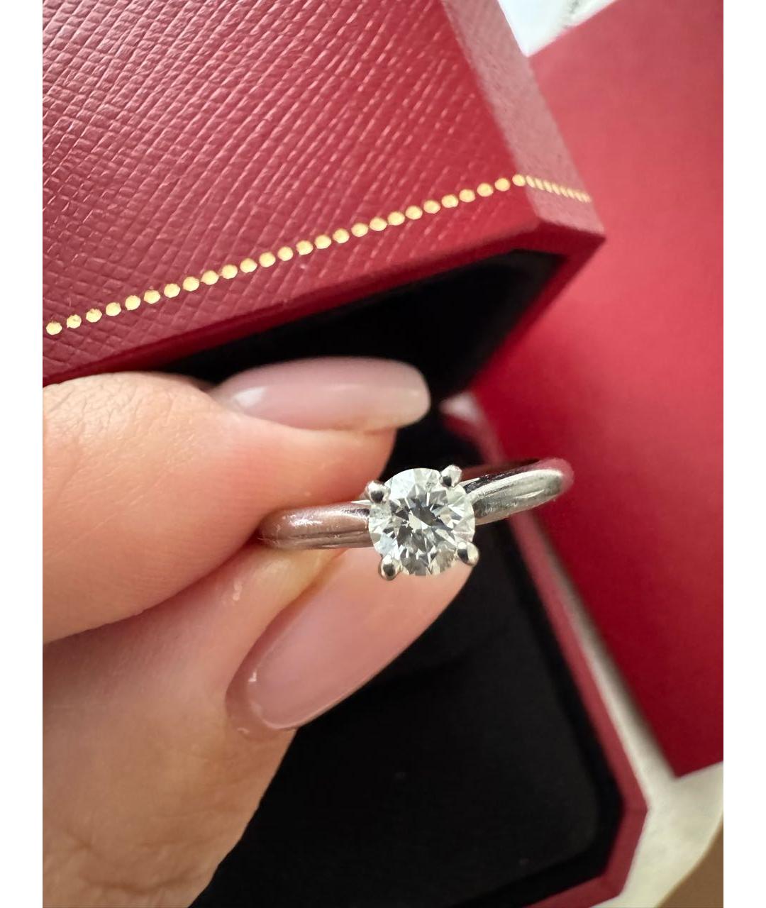 CARTIER Серебряное кольцо из белого золота, фото 5