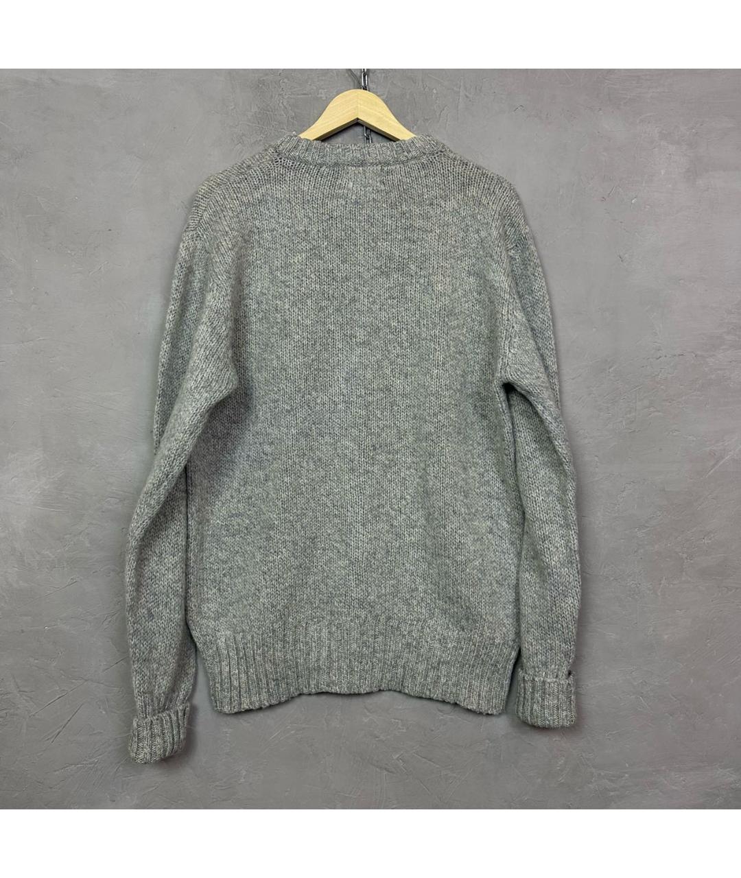 WOOLRICH Серый шерстяной джемпер / свитер, фото 5