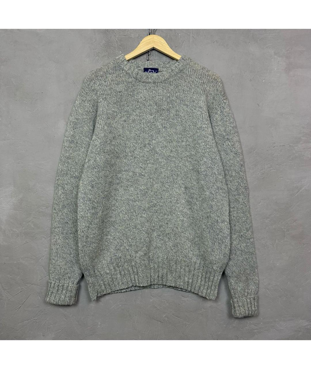 WOOLRICH Серый шерстяной джемпер / свитер, фото 7