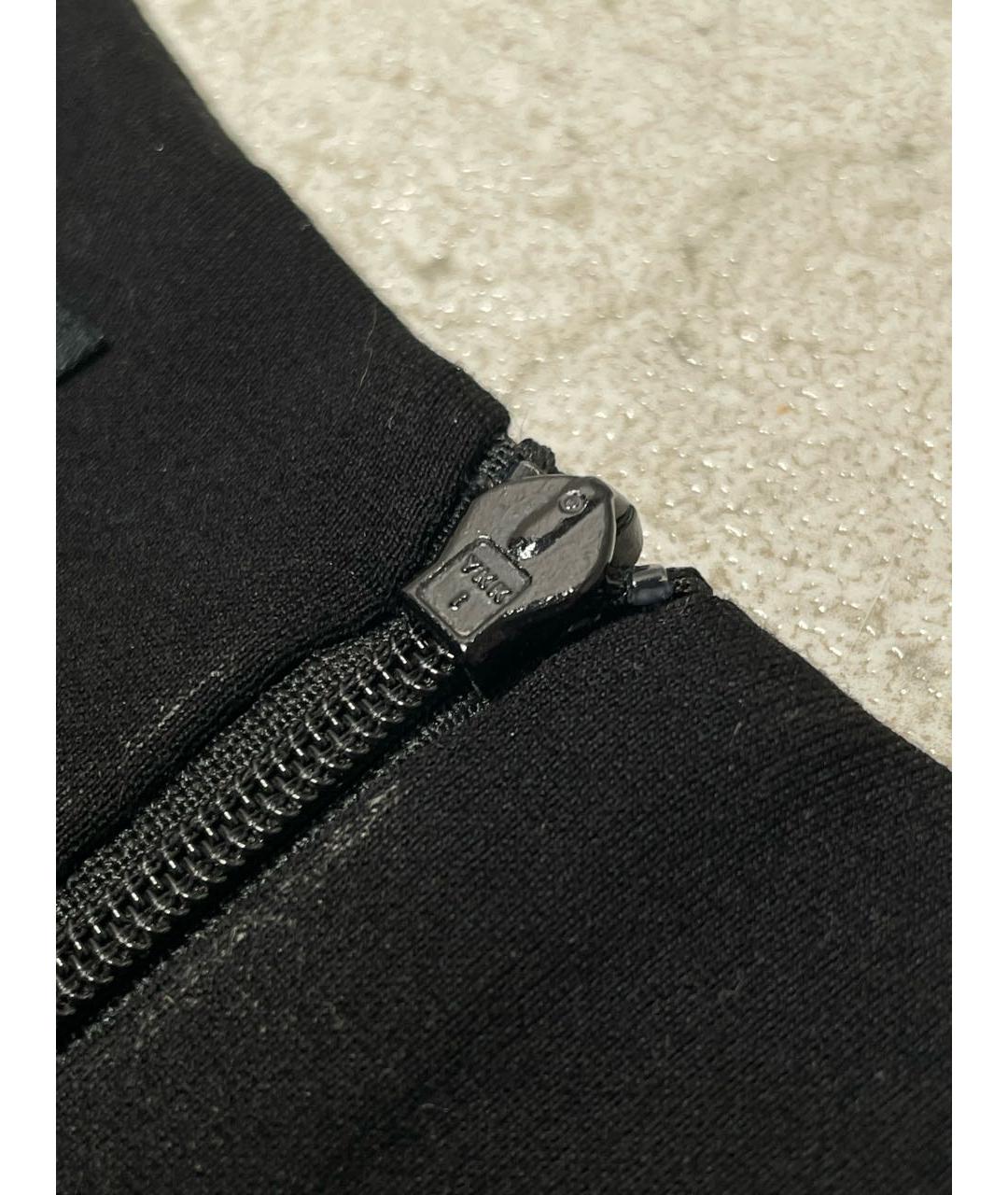 ESCADA Черное вискозное повседневное платье, фото 4