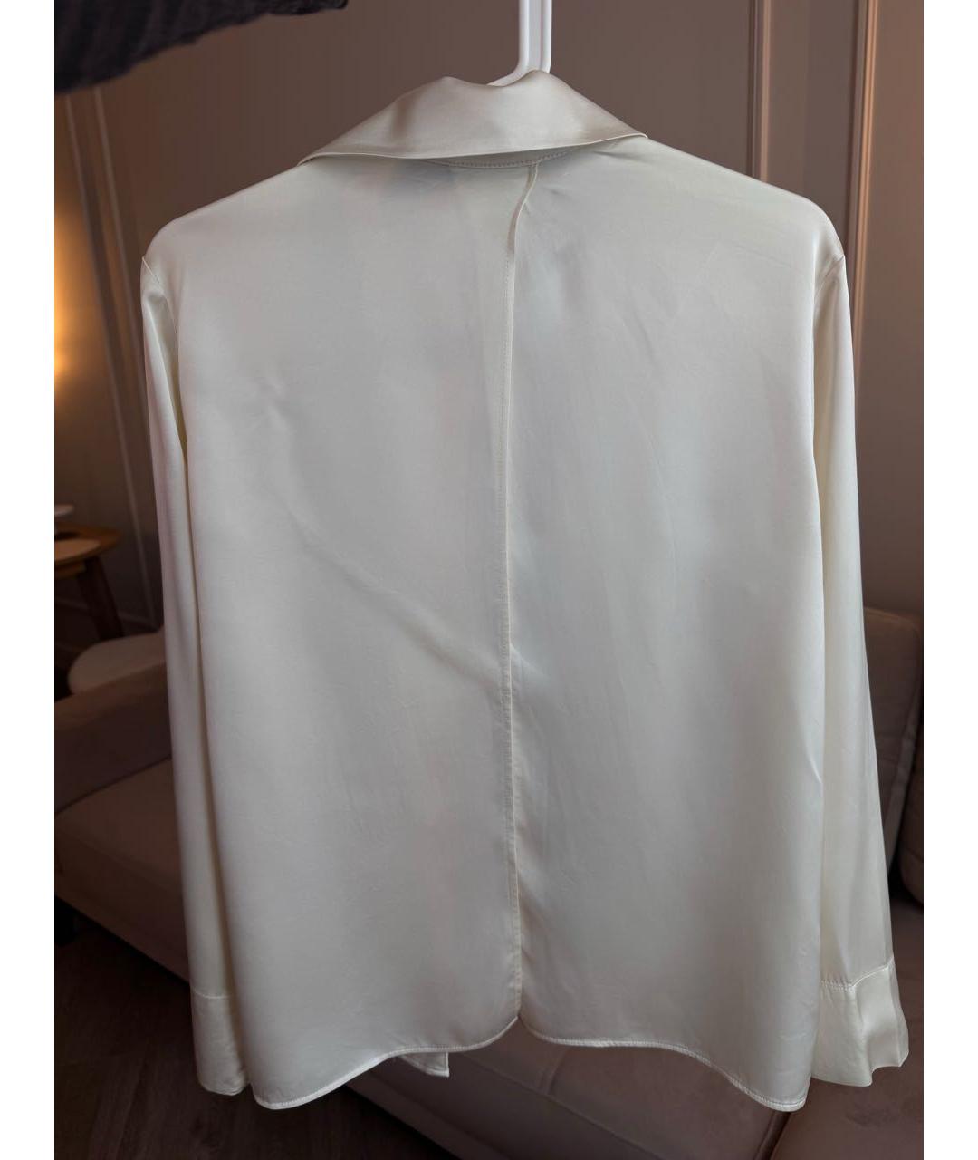 JACQUEMUS Белая вискозная блузы, фото 2