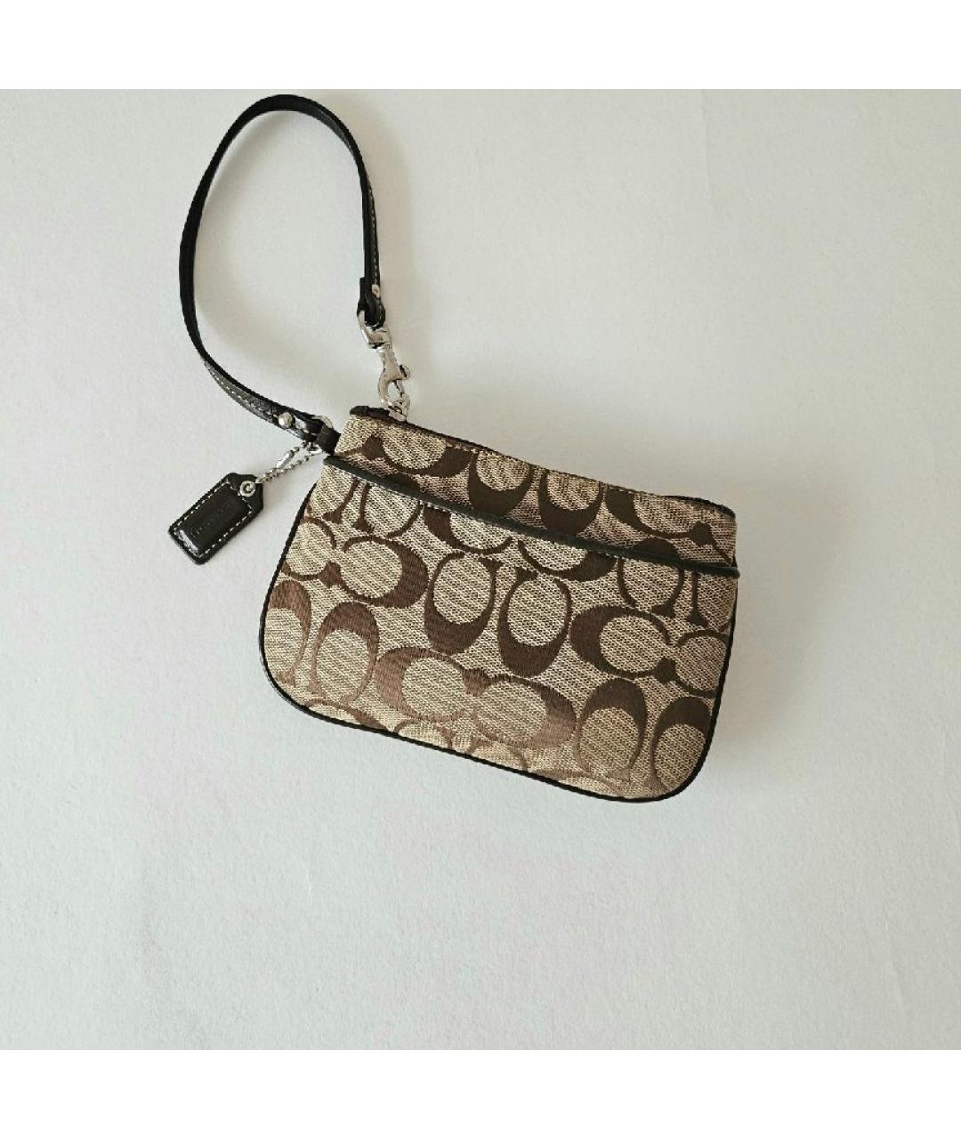 COACH Коричневый кошелек, фото 8