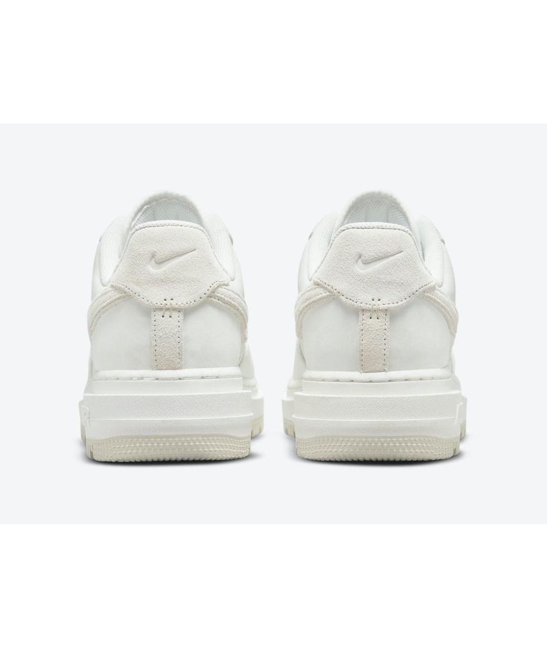 NIKE Белые кожаные низкие кроссовки / кеды, фото 4