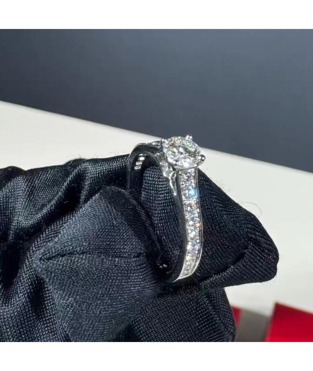 CARTIER Серебряное платиновое кольцо, фото 6
