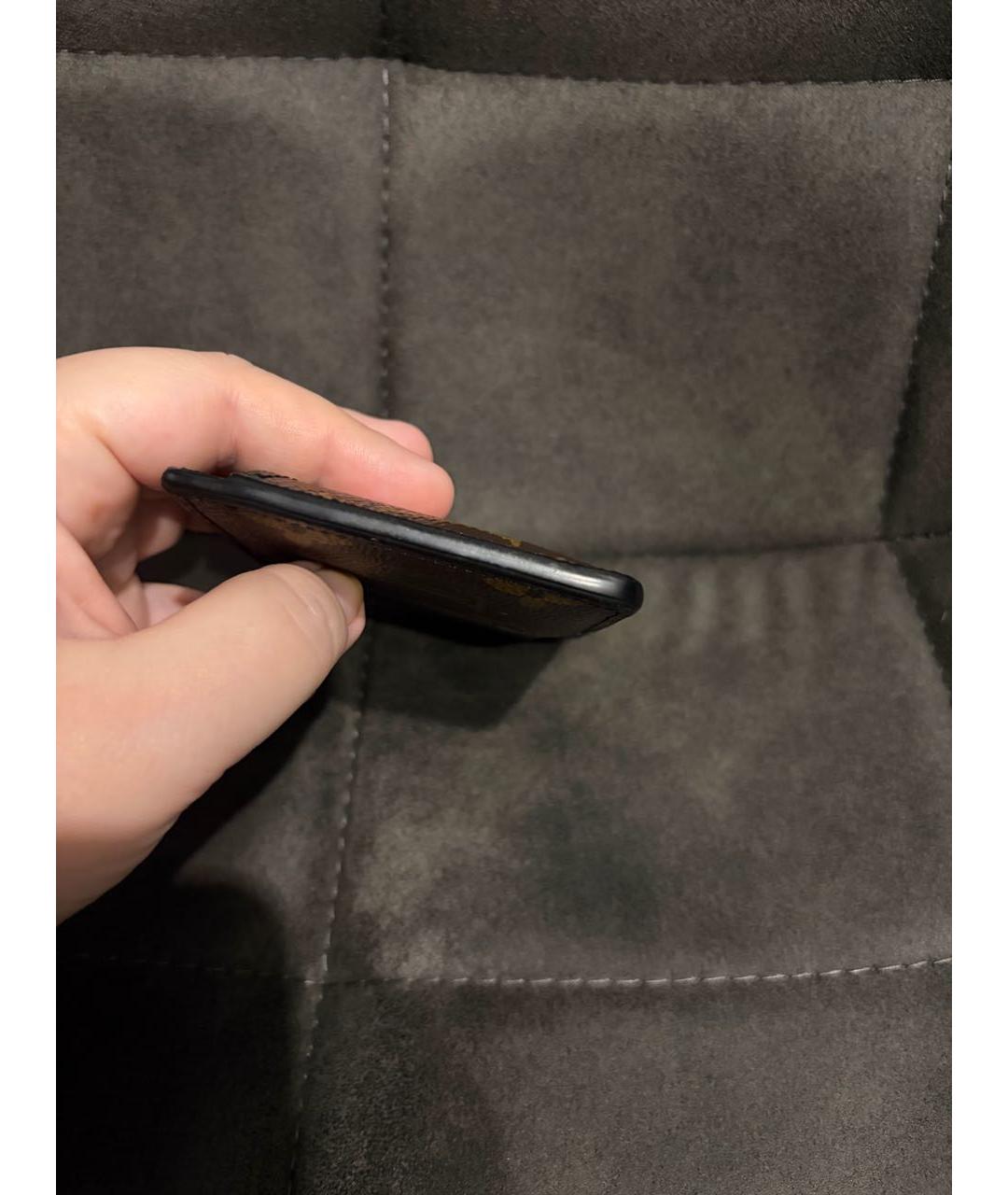 LOUIS VUITTON Черный кардхолдер, фото 4