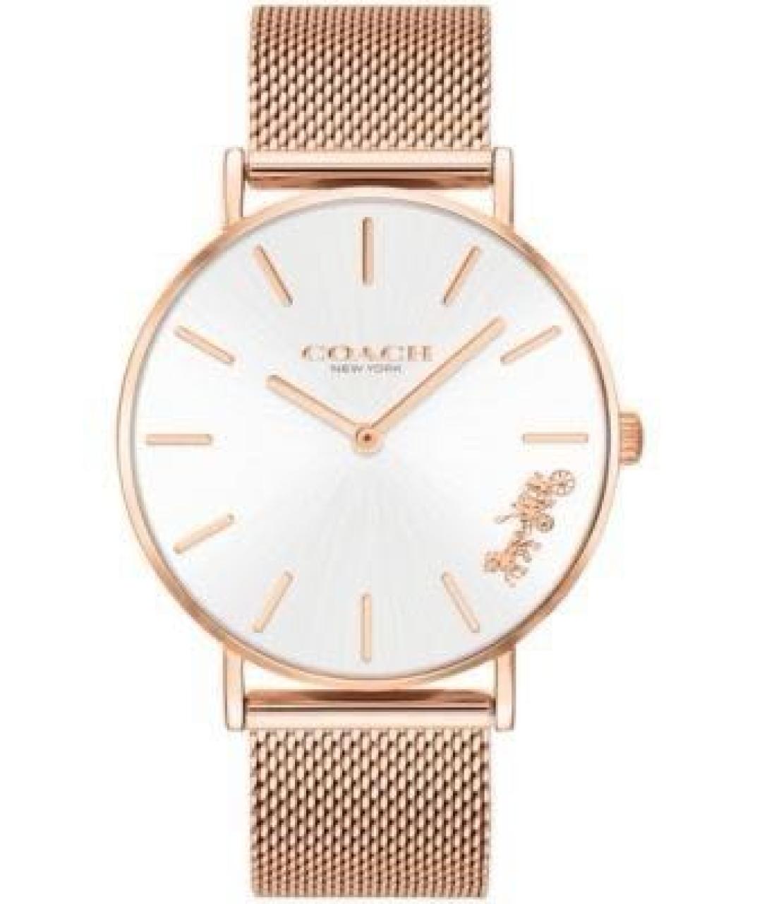 COACH Золотые часы, фото 1