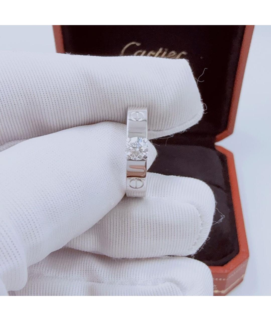 CARTIER Серебряное кольцо из белого золота, фото 2