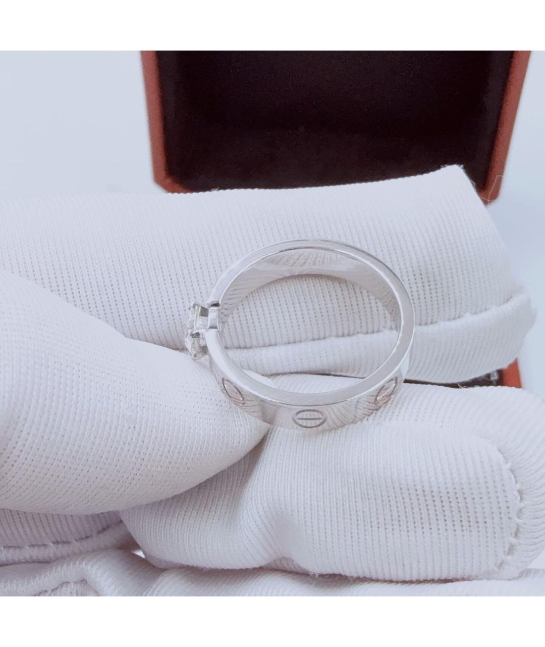 CARTIER Серебряное кольцо из белого золота, фото 7