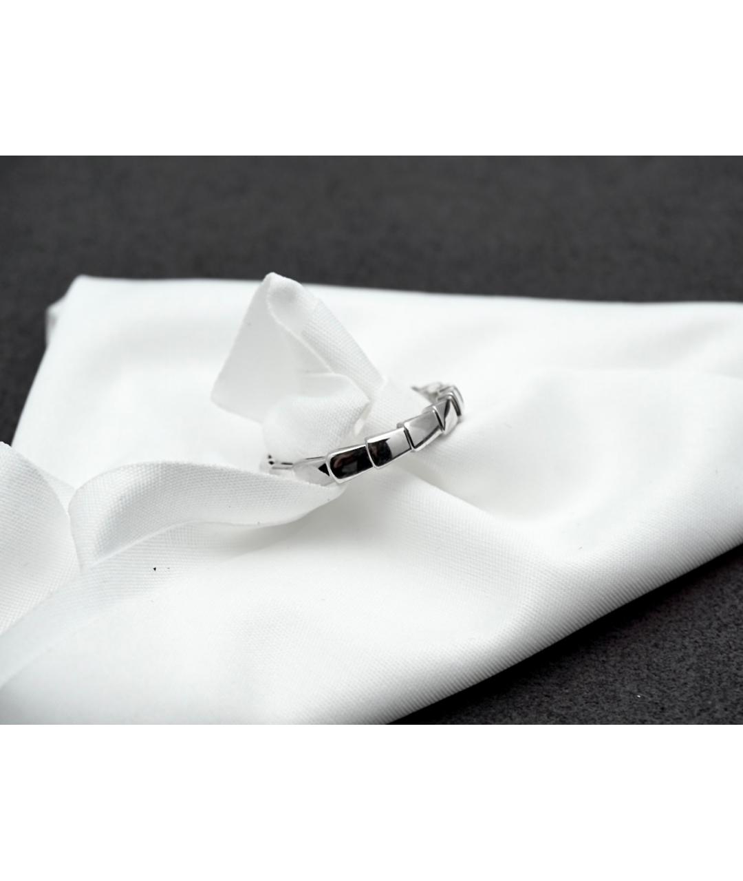 BVLGARI Серебряное кольцо из белого золота, фото 3