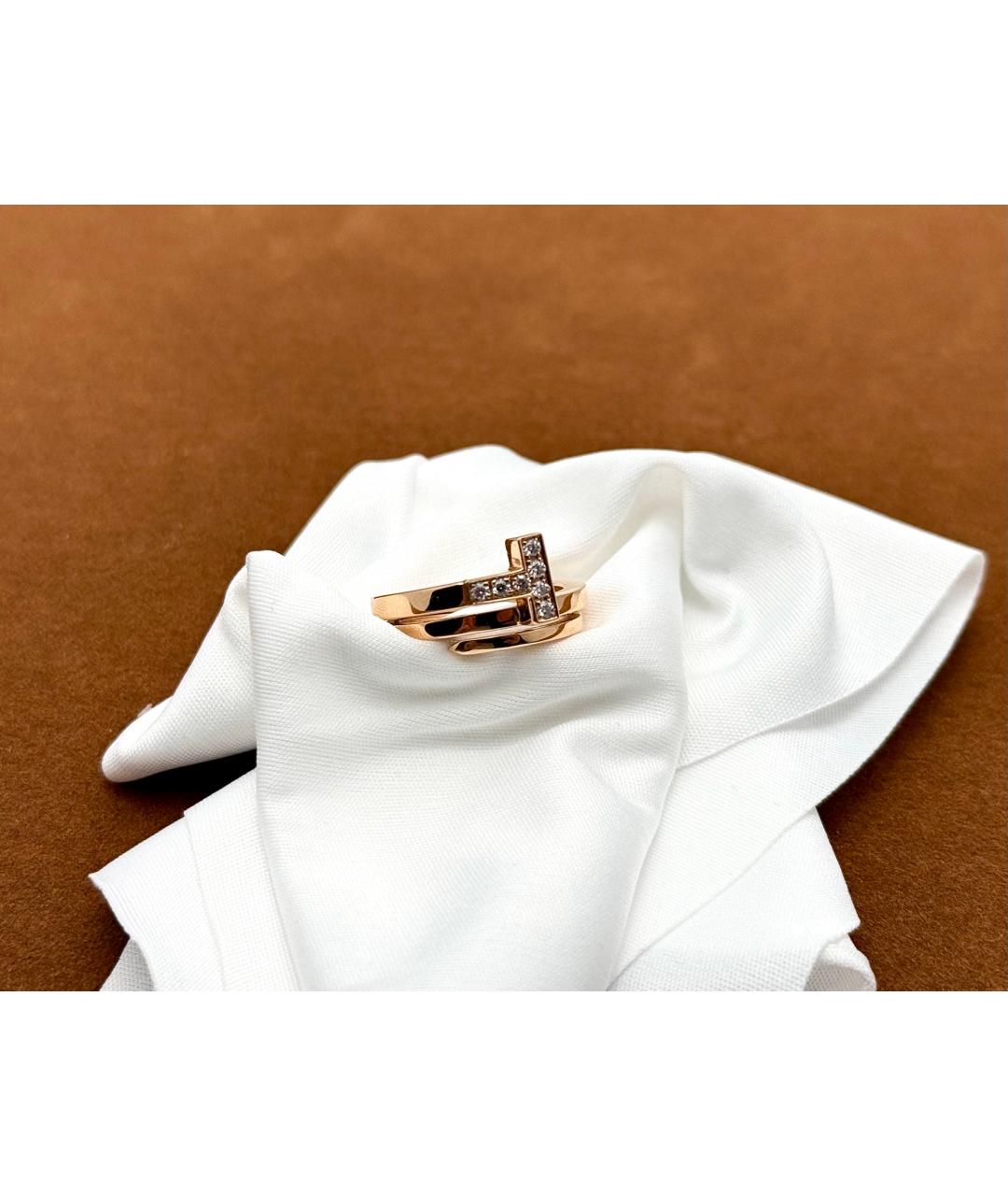 TIFFANY&CO Золотое кольцо из розового золота, фото 2