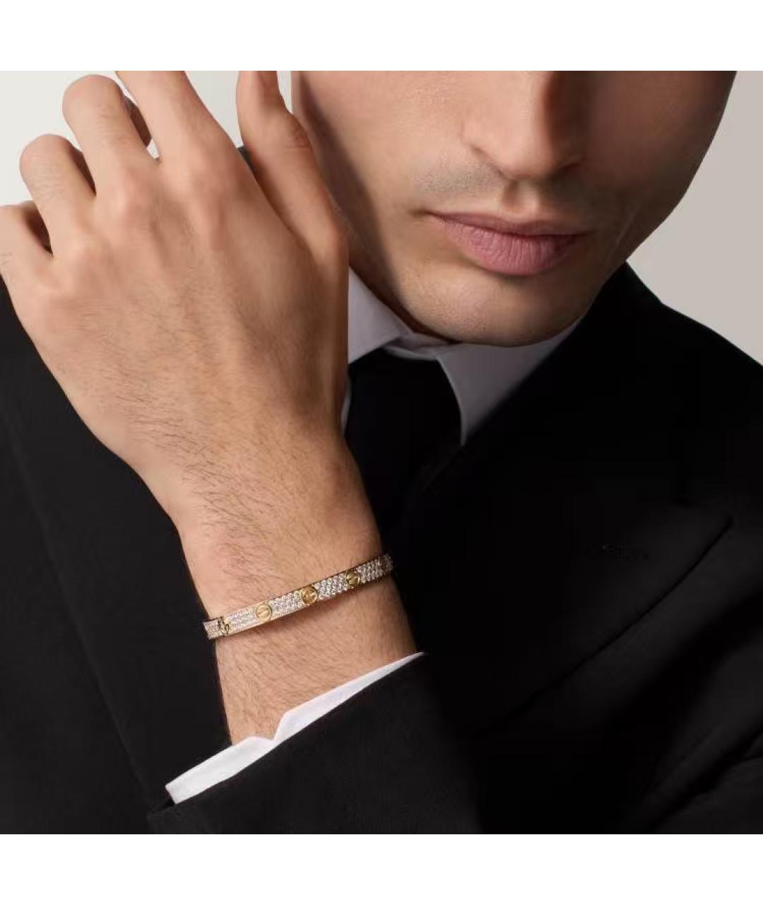 CARTIER Золотой браслет из желтого золота, фото 3