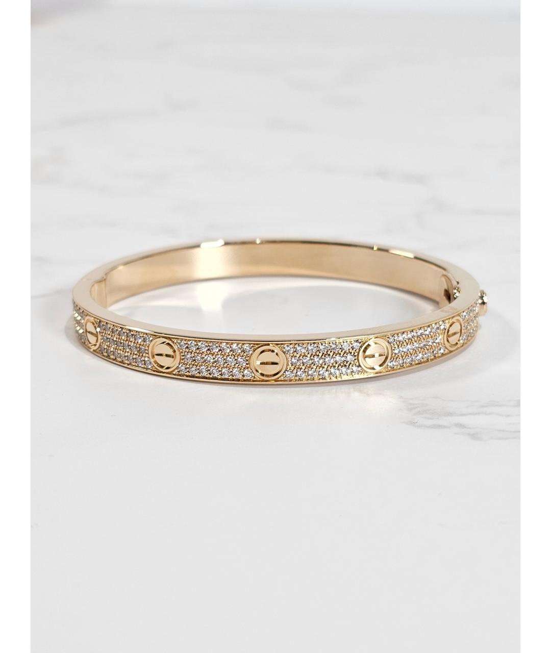 CARTIER Золотой браслет из желтого золота, фото 4