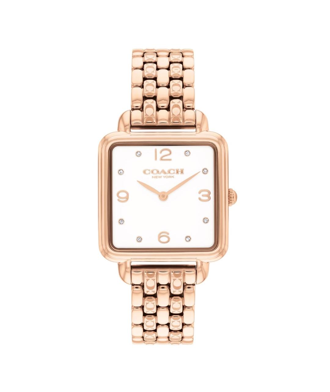 COACH Золотые часы, фото 1