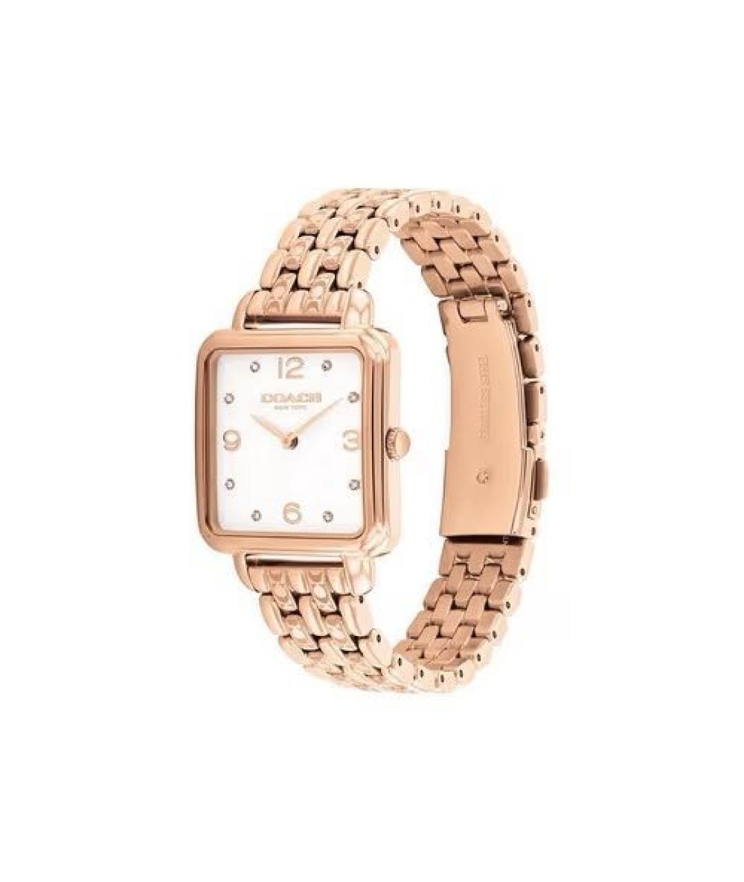 COACH Золотые часы, фото 3