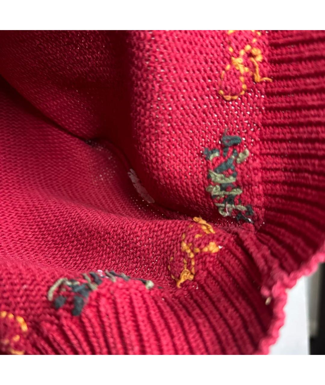 WOOLRICH Бордовый хлопковый джемпер / свитер, фото 7