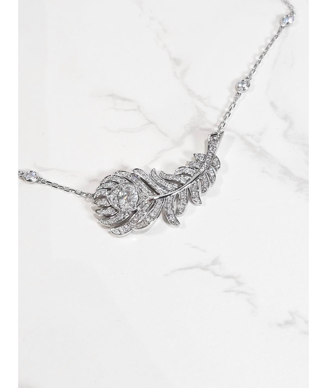 BOUCHERON Серебряная подвеска из белого золота, фото 3