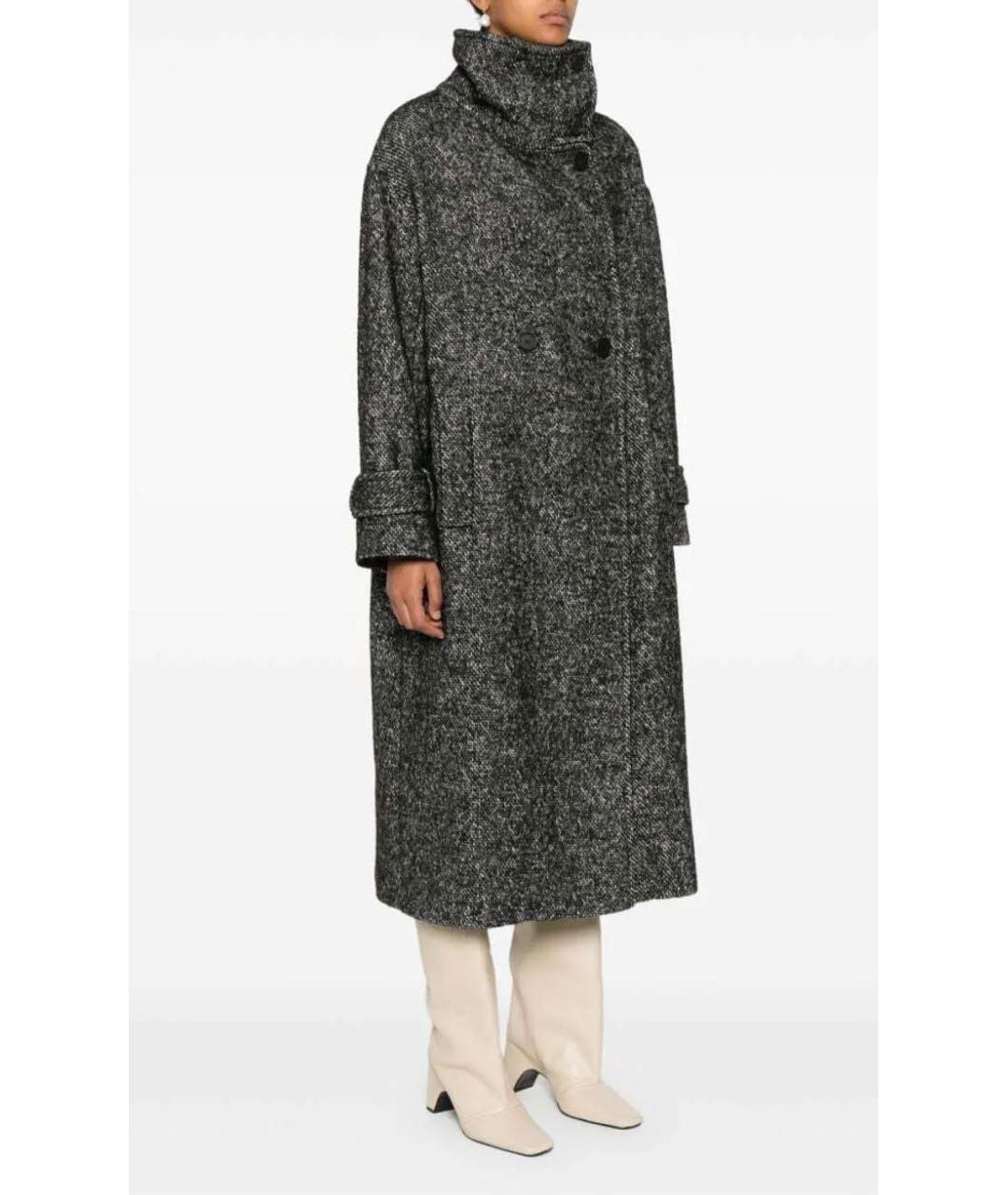 ANTONELLI FIRENZE Мульти шерстяное пальто, фото 3