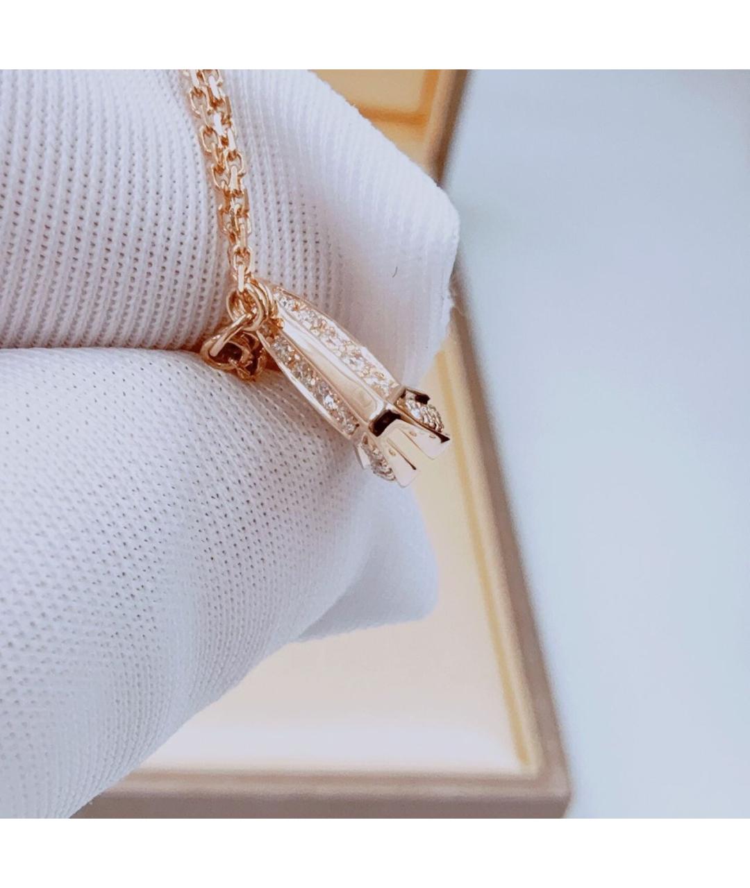 BVLGARI Розовый браслет из розового золота, фото 6