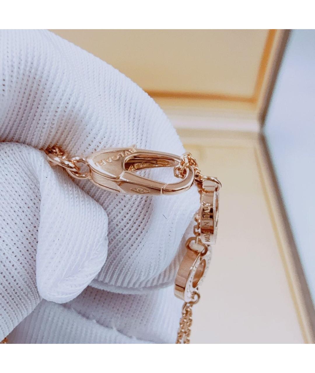 BVLGARI Розовый браслет из розового золота, фото 7
