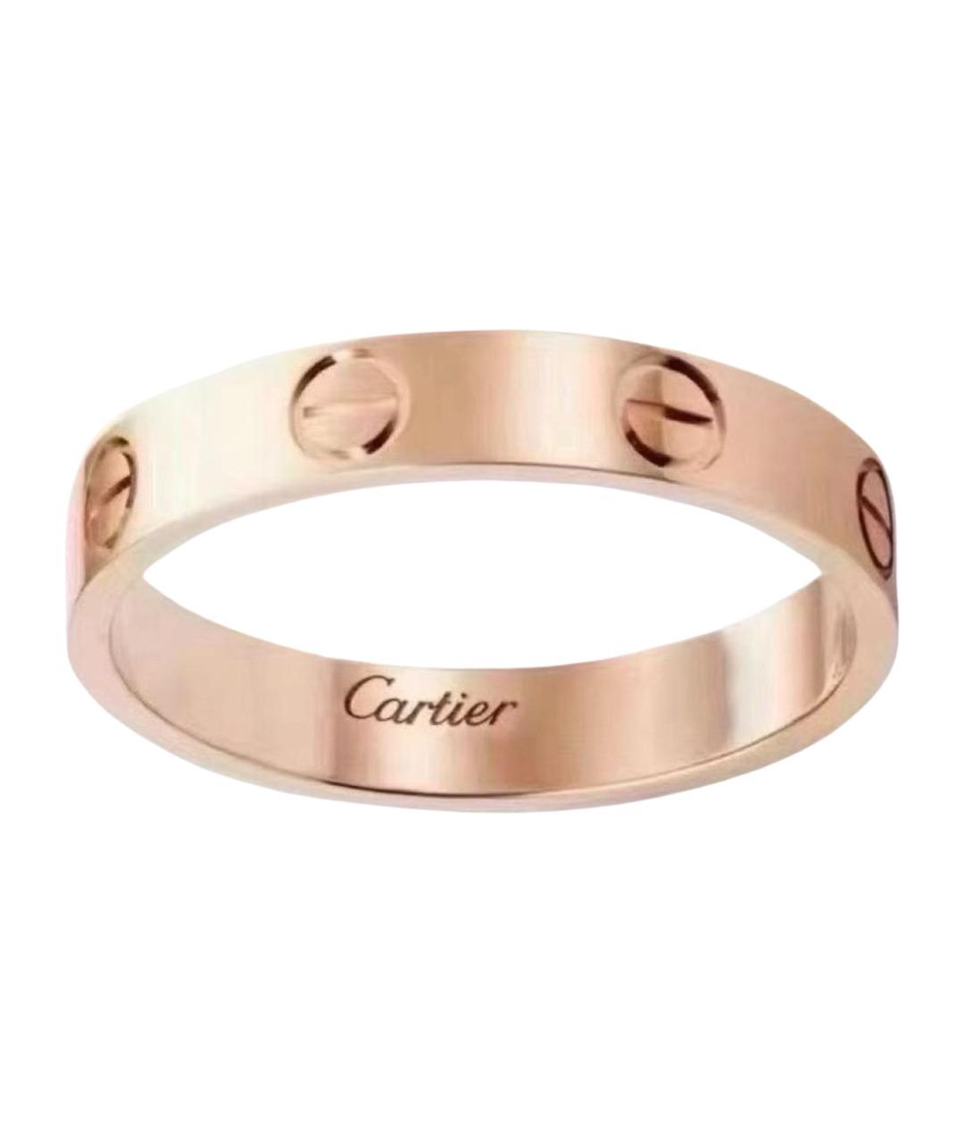 CARTIER Розовое кольцо из розового золота, фото 1