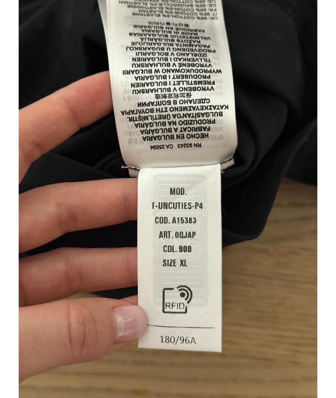 DIESEL Мульти хлопко-эластановая футболка, фото 7