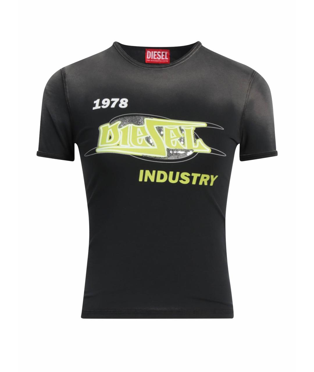 DIESEL Мульти хлопко-эластановая футболка, фото 1