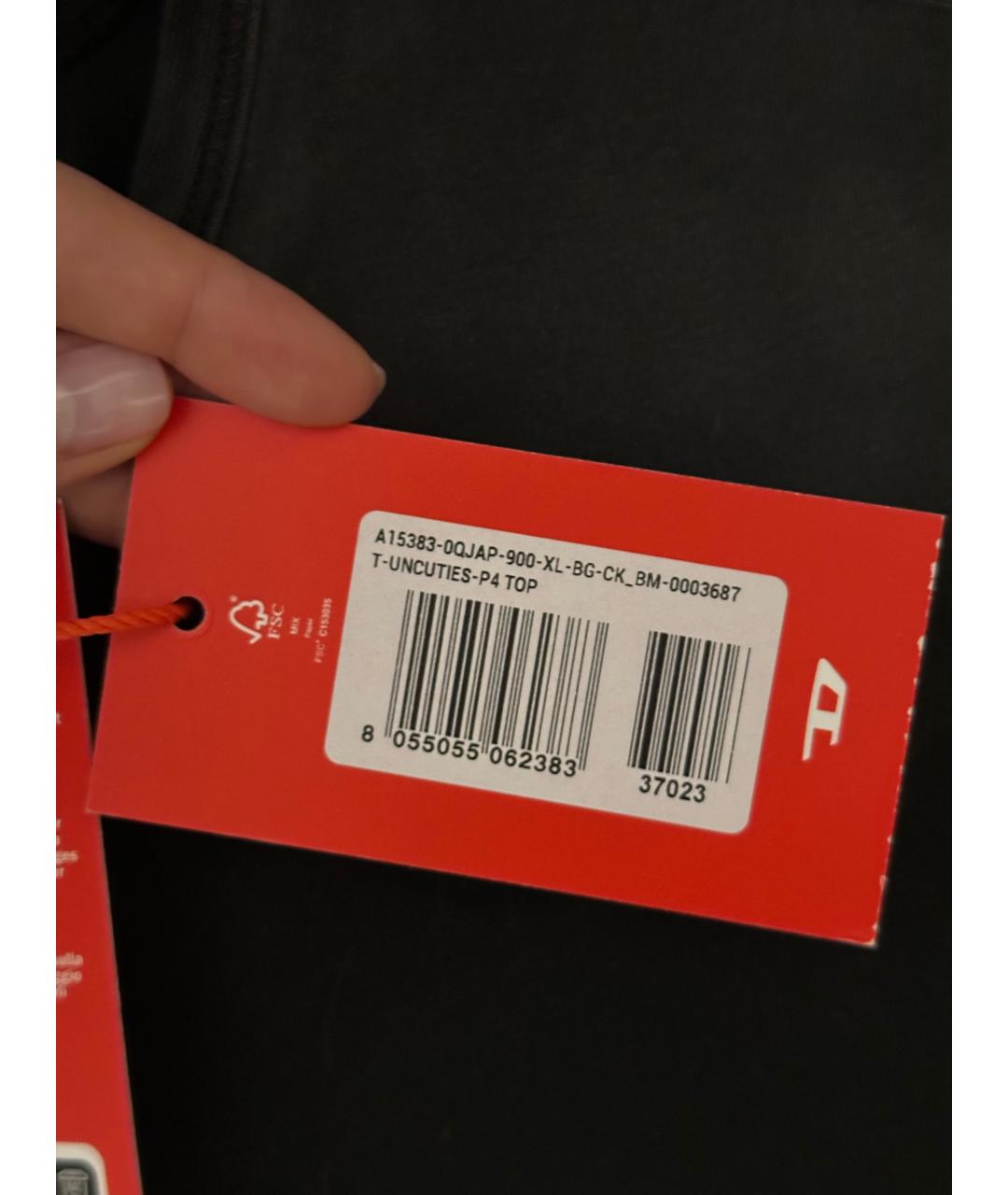 DIESEL Мульти хлопко-эластановая футболка, фото 5