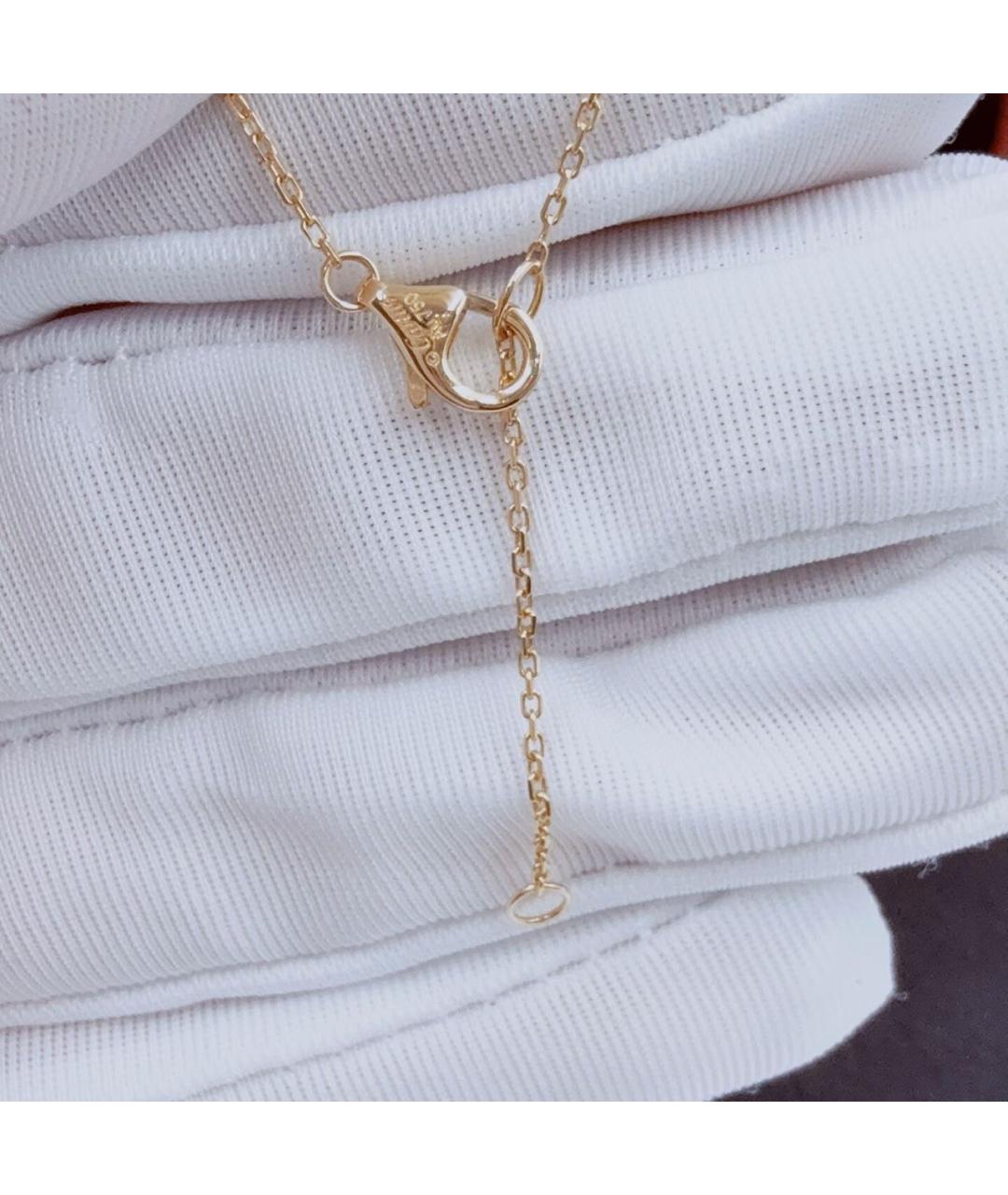 CARTIER Белое колье из желтого золота, фото 6