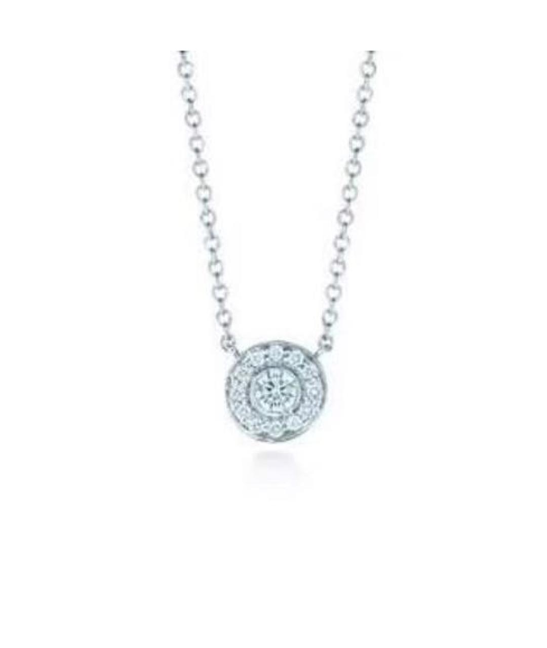 TIFFANY&CO Белое платиновое колье, фото 1