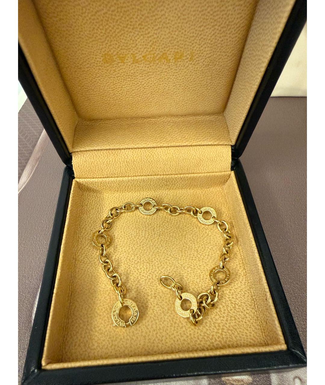 BVLGARI Золотой браслет из желтого золота, фото 4