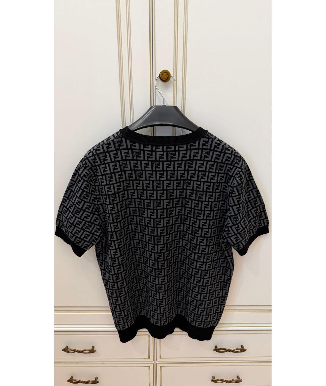 FENDI Мульти вискозный джемпер / свитер, фото 2