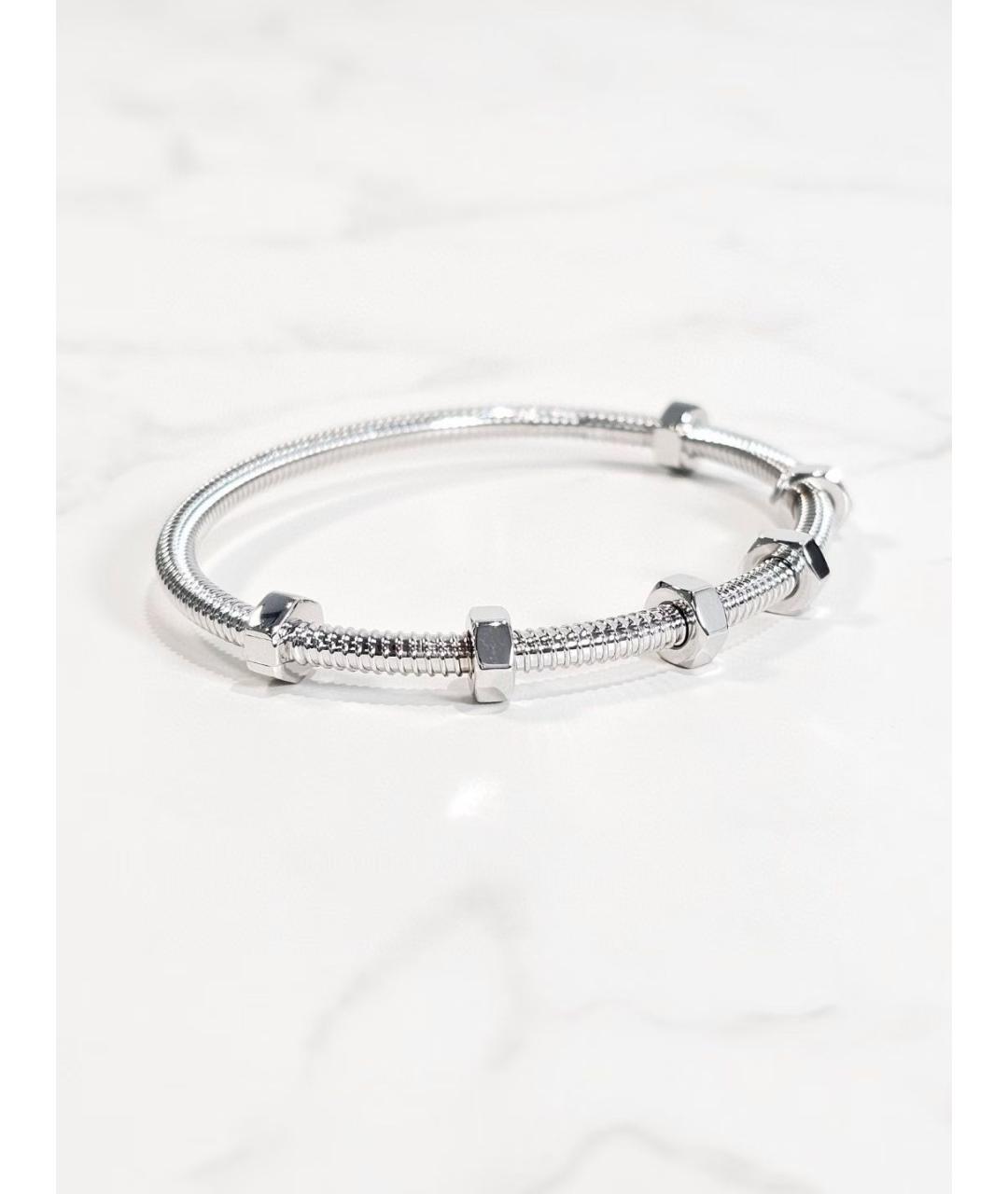 CARTIER Серебрянный браслет из белого золота, фото 2