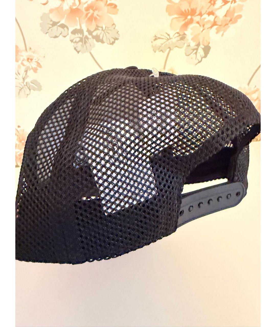 ALO YOGA Черная хлопковая кепка, фото 3