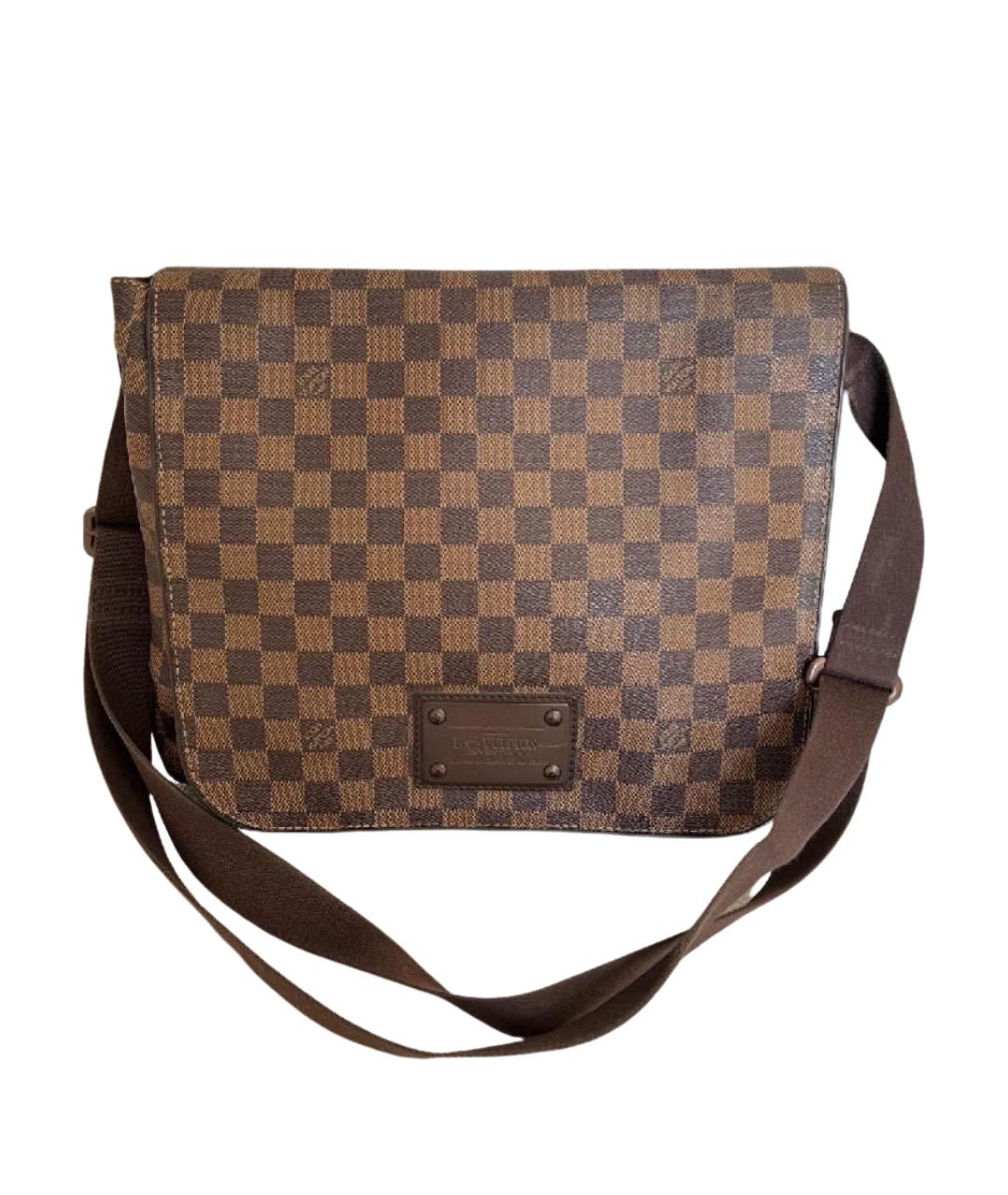 LOUIS VUITTON Коричневая сумка на плечо, фото 1