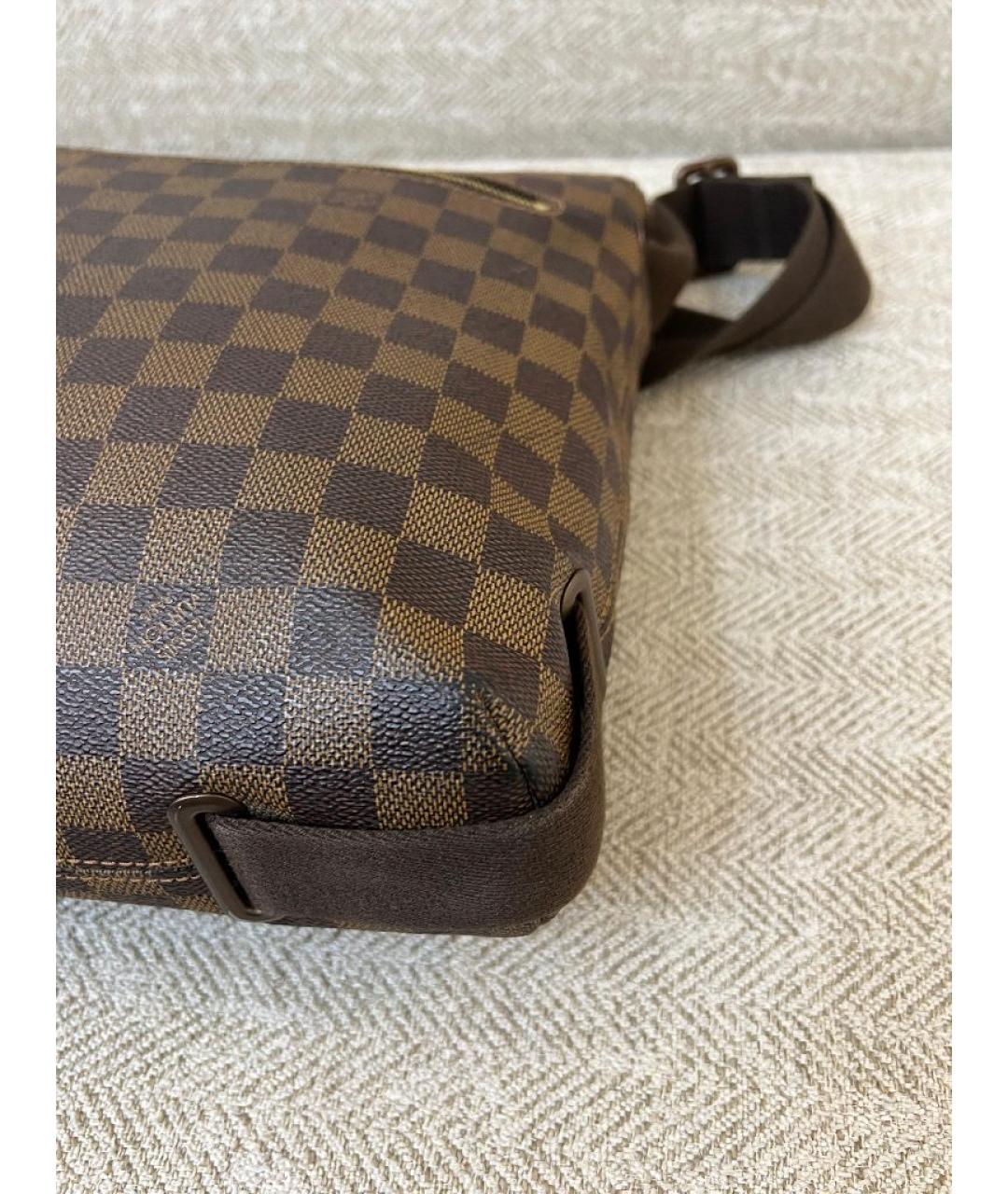 LOUIS VUITTON Коричневая сумка на плечо, фото 7