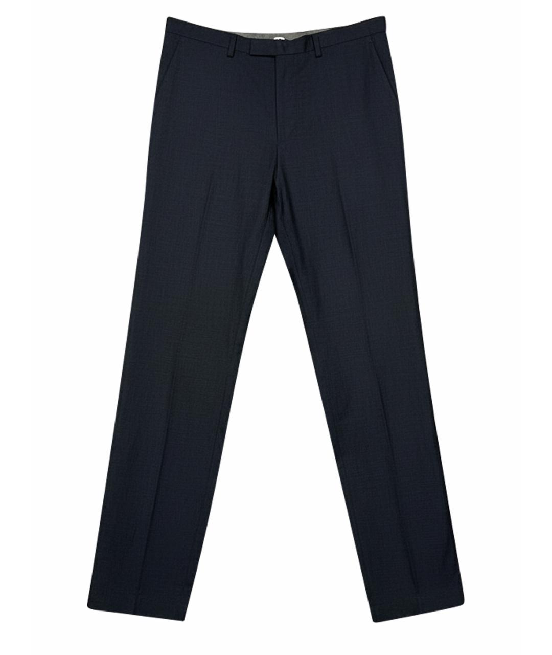 HUGO BOSS Антрацитовые классические брюки, фото 1