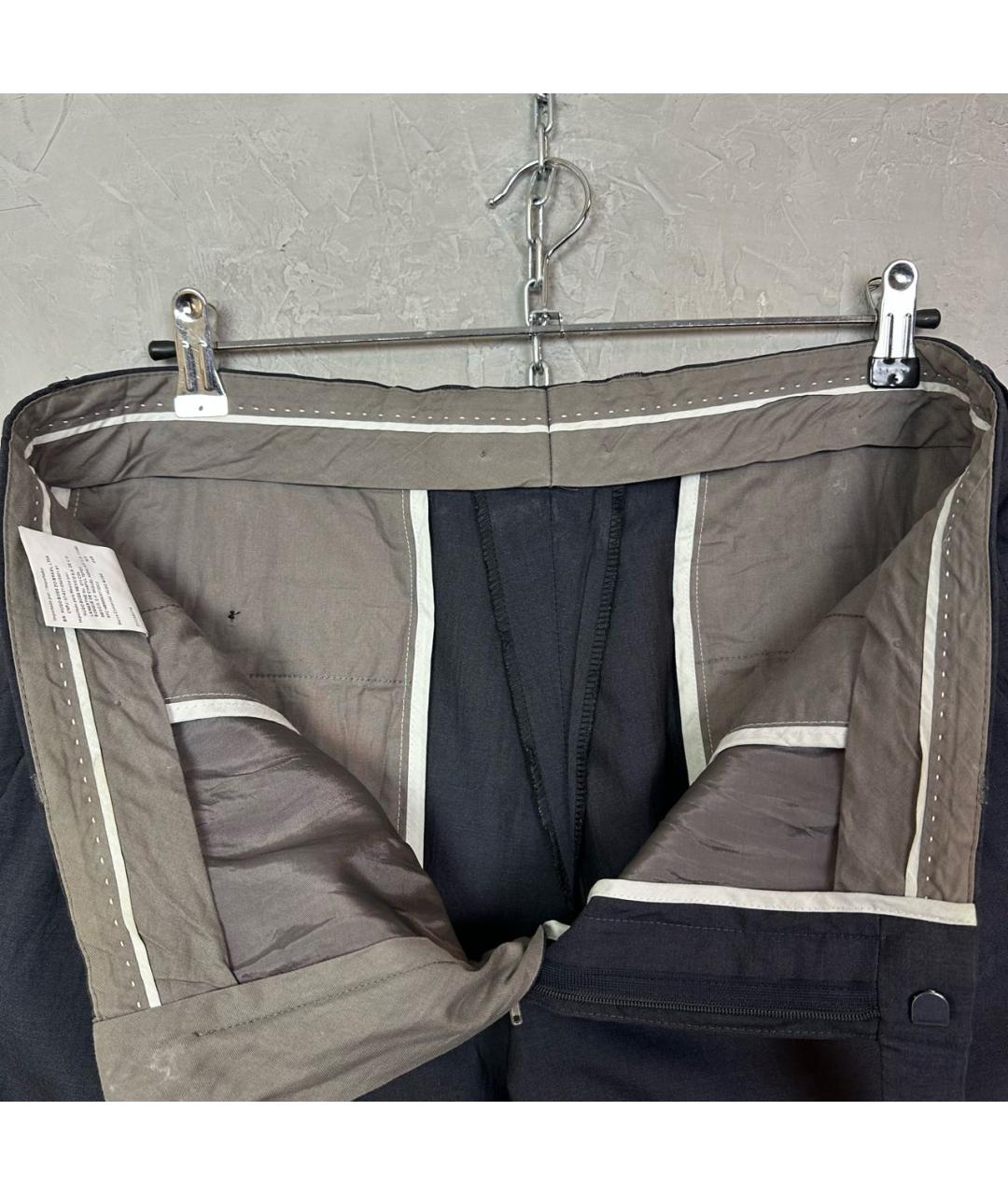 HUGO BOSS Антрацитовые классические брюки, фото 7