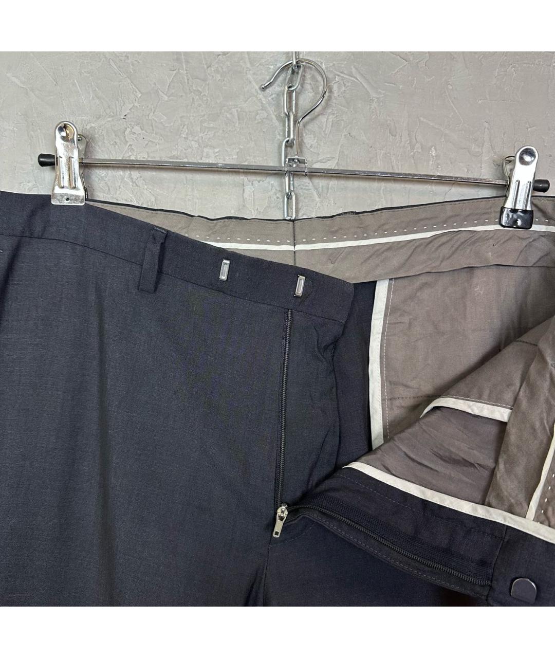 HUGO BOSS Антрацитовые классические брюки, фото 6