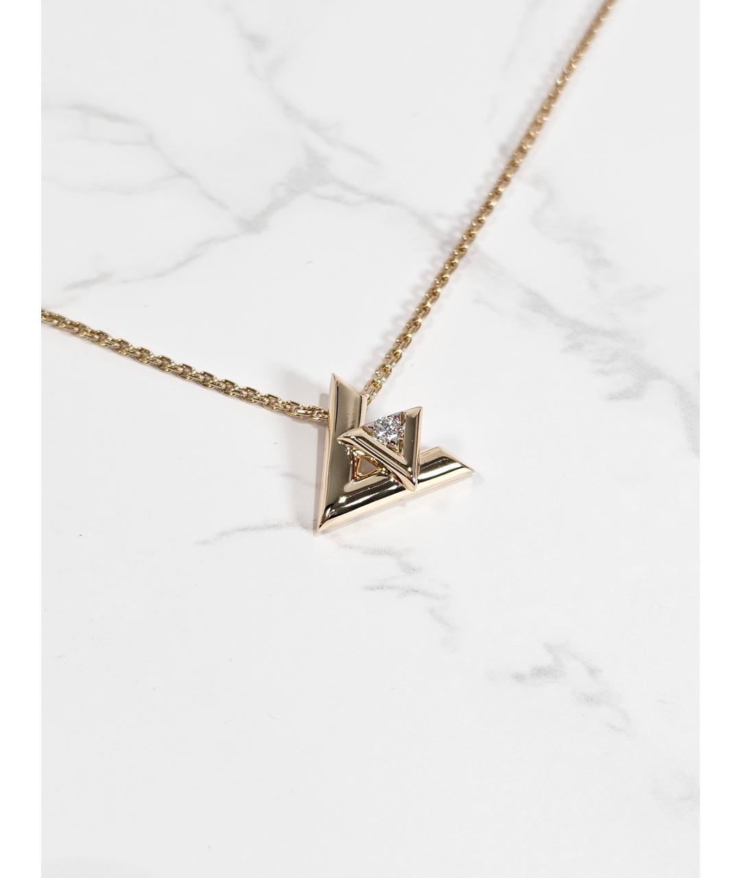 LOUIS VUITTON Золотая подвеска из желтого золота, фото 2