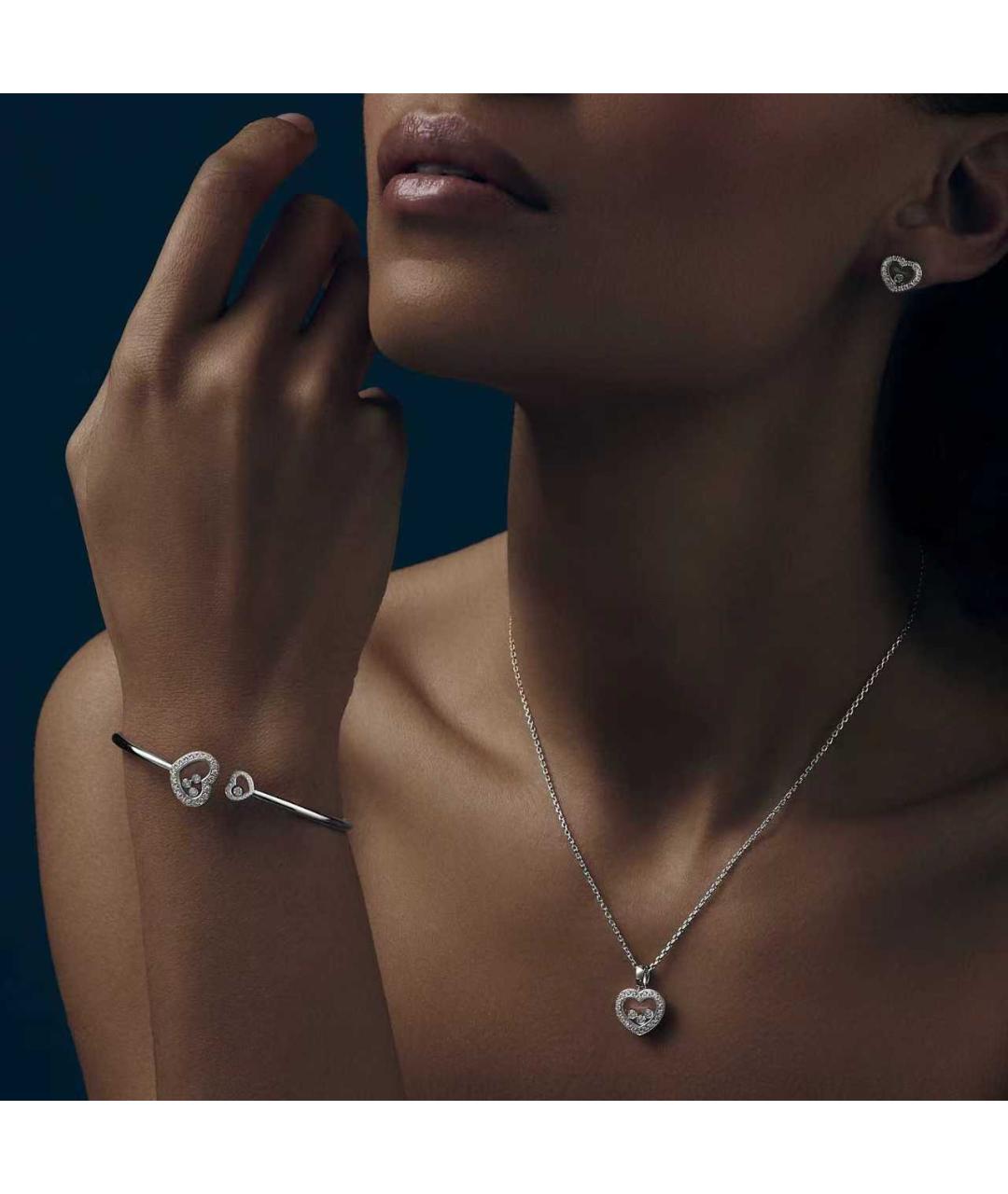 CHOPARD Серебряное колье из белого золота, фото 3