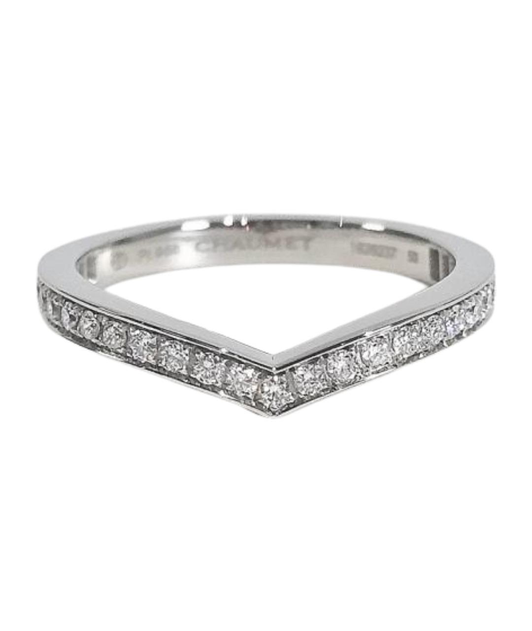 CHAUMET Серебряное платиновое кольцо, фото 1