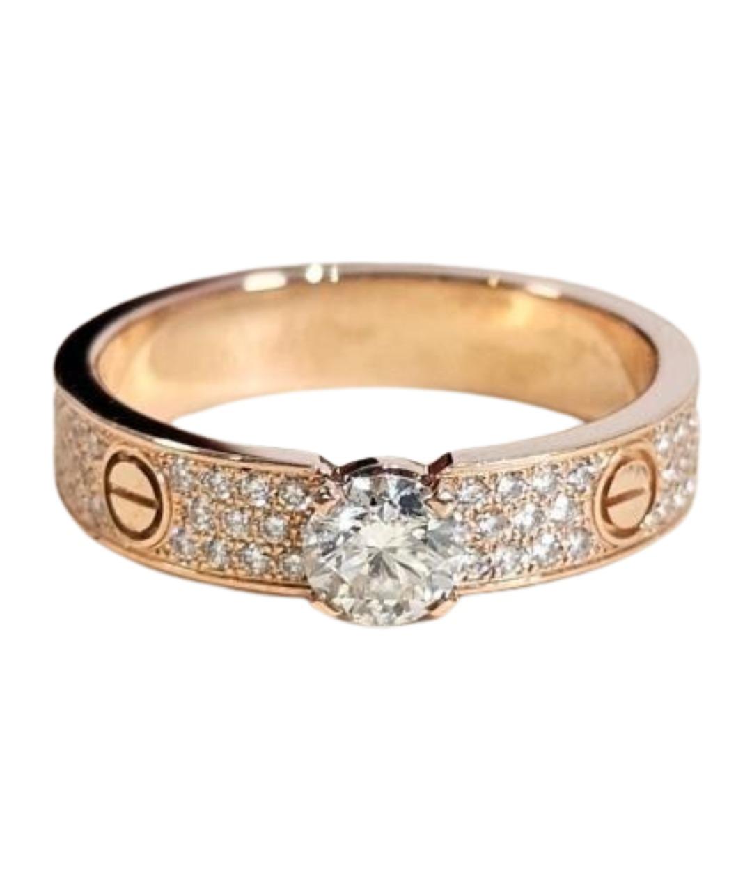 CARTIER Золотое кольцо из розового золота, фото 1
