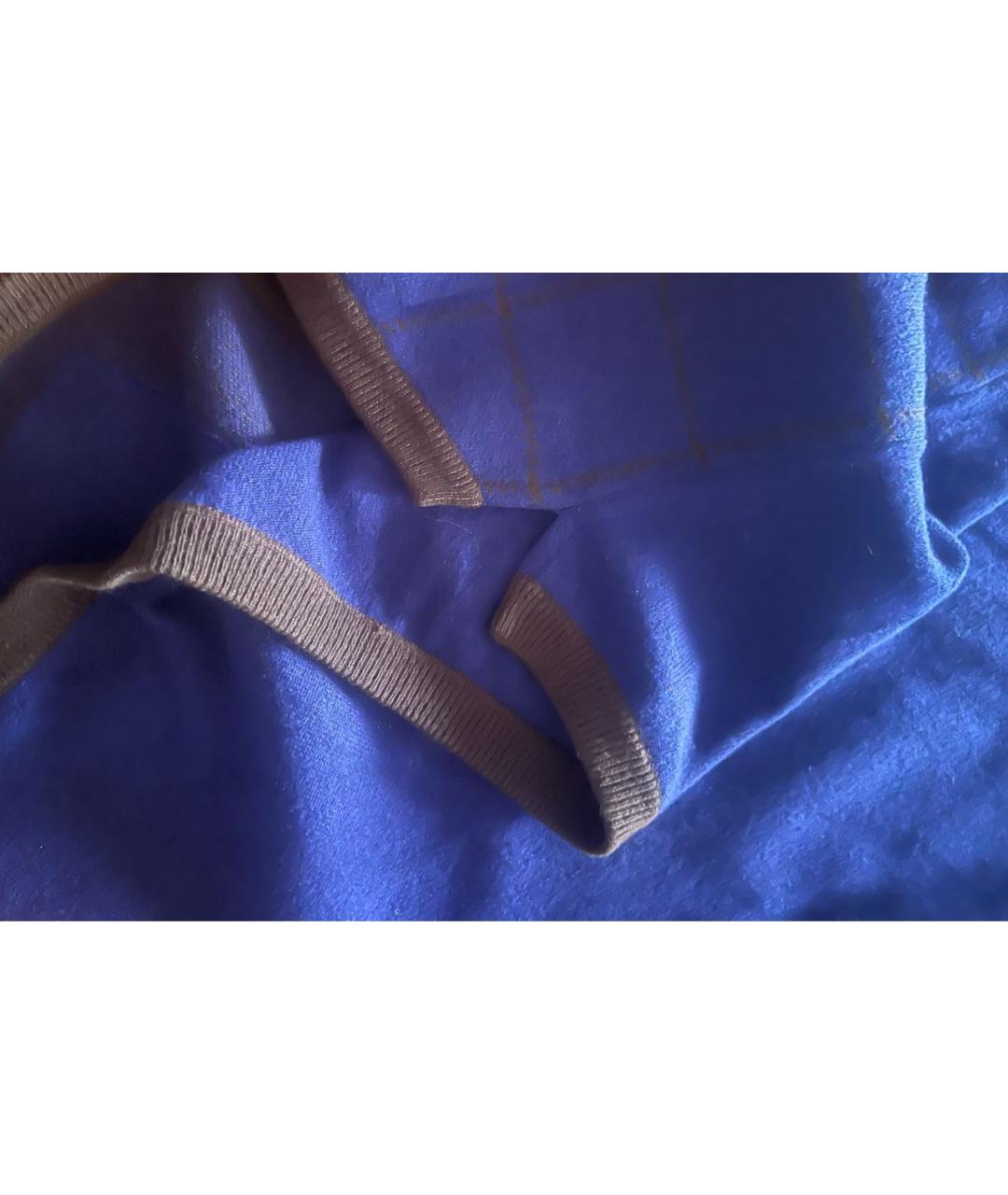 Castello d'Oro Синяя кашемировая жилетка, фото 6