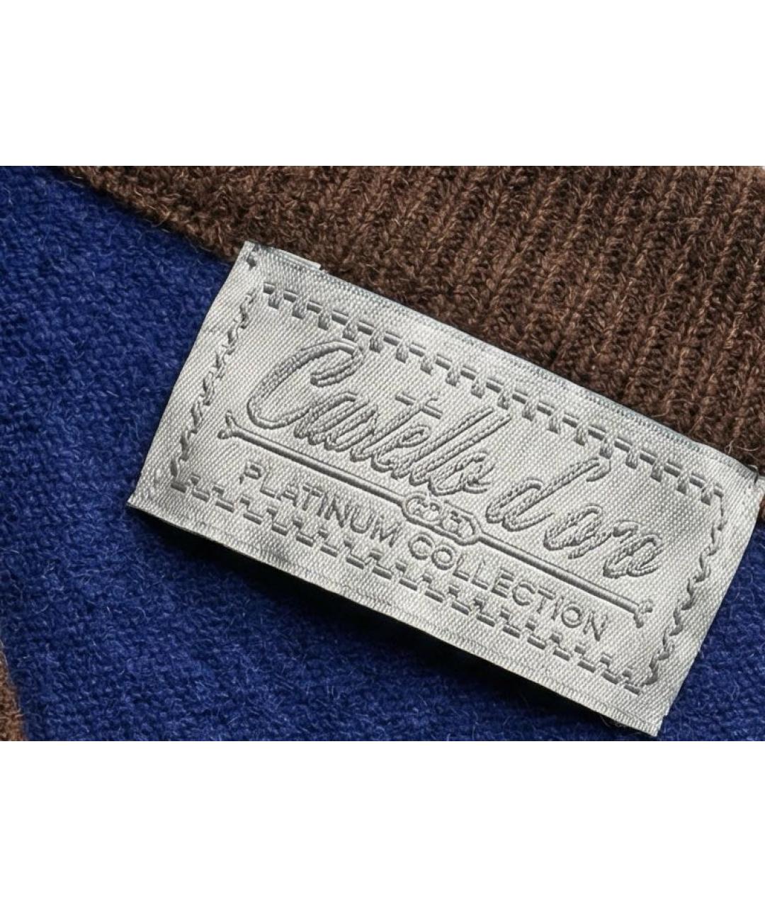 Castello d'Oro Синяя кашемировая жилетка, фото 4